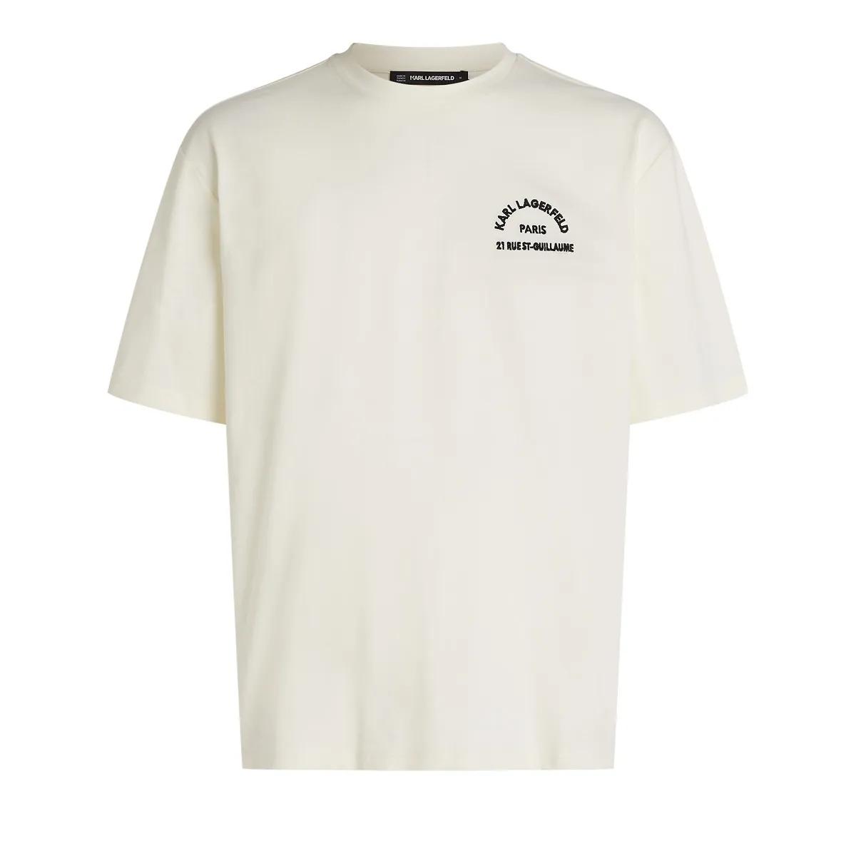 Thumbnail - Karl Lagerfeld - RUE ST-GUILLAUME-T-SHIRT - Größe L - white