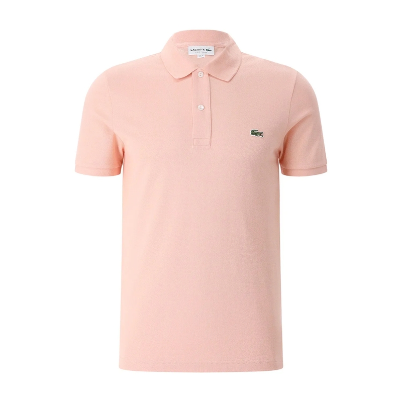 Lacoste Poloshirt Slim-Fit Polo-Shirt aus Baumwolle Dunkelrot(Image 22)