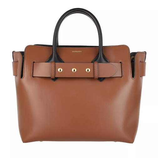 Burberry Shoulder Belt Bag Leather Malt Brown Crossbody Bag