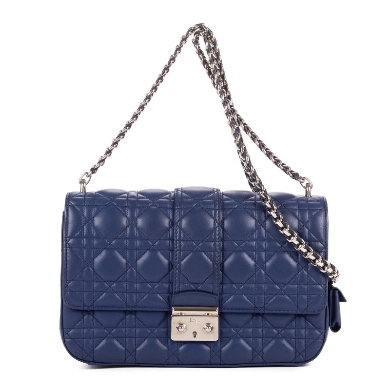 Christian Dior Crossbody Bag Miss Dior Medium hell-blau
