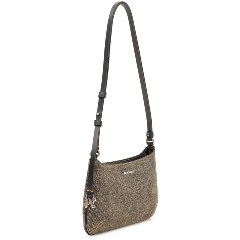 Palm Angels Schultertasche Borsa con Manico taupe(Image 2)