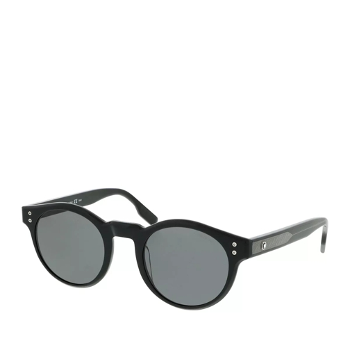 Montblanc MB0123S-001 49 Sunglass MAN ACETATE Black Sunglasses
