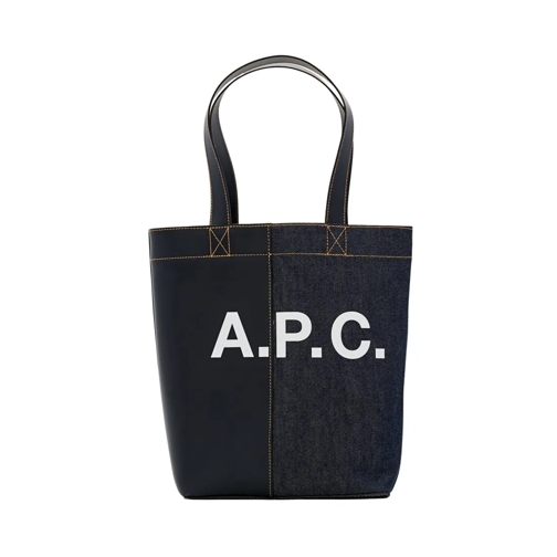 A.P.C. Axel Tote Bag Blue Fourre-tout