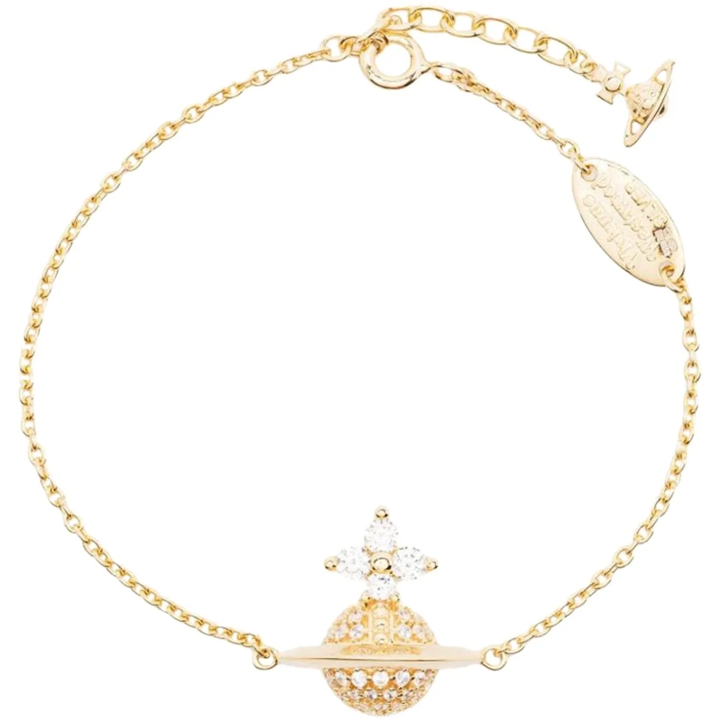 Vivienne Westwood Bracelet Bijoux Goldwhite weiß