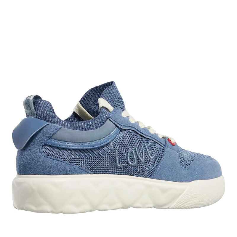 Love Moschino Lage-top sneaker Heart Love Sneakers Donna Azzurro(Image 4)