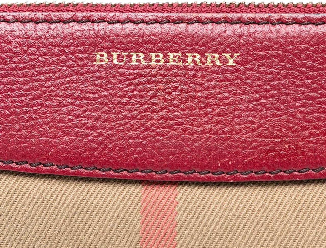 Thumbnail - Burberry Hobo Bags - House Check Canvas Derby Peyton Crossbody - Gr. unisize - in Braun - für Damen