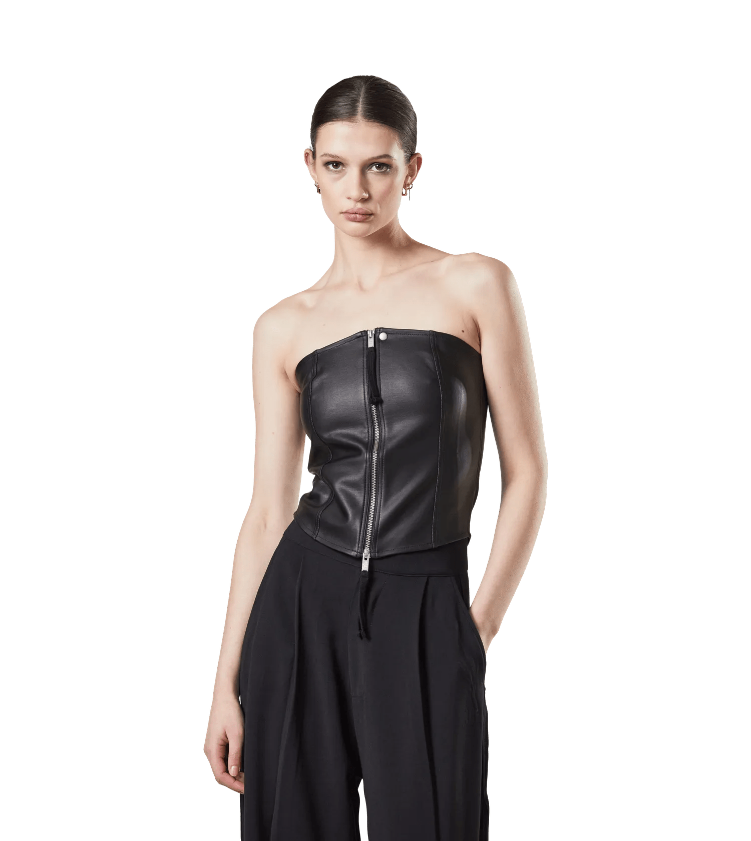 Thom Krom - Bandeau Top - Größe XS - schwarz