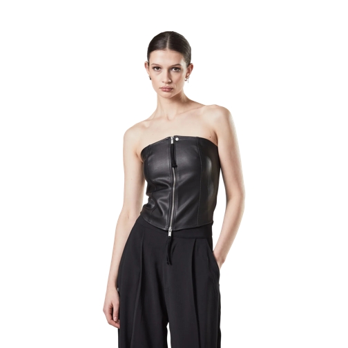 Thom Krom Bandeau Top black black Shirts