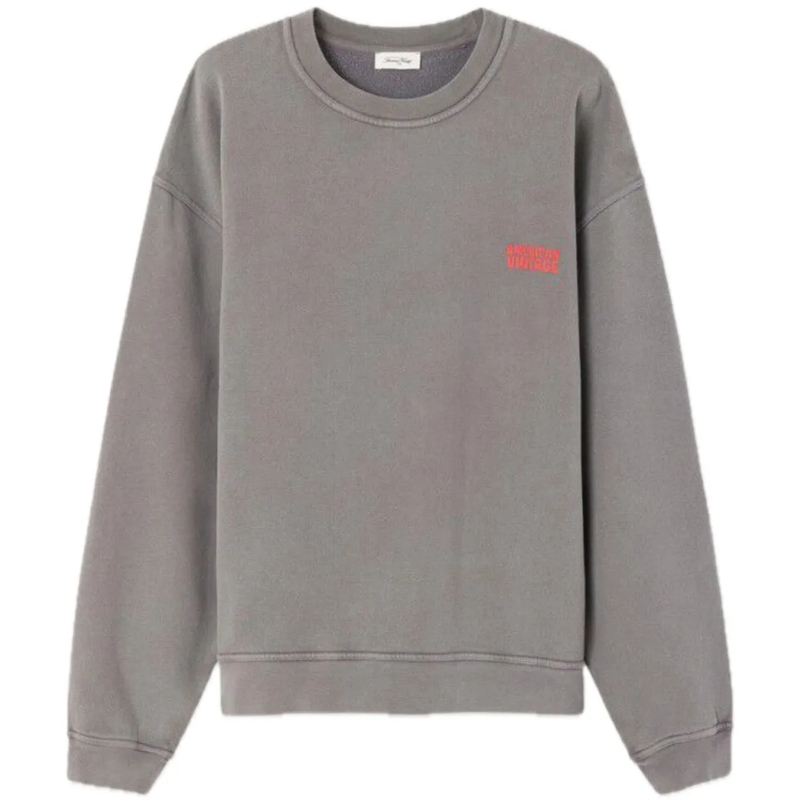 American Vintage  sweater grey grau