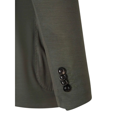 Boglioli Vestes en duvet Wool Knitted Blazer grün (Image 5)