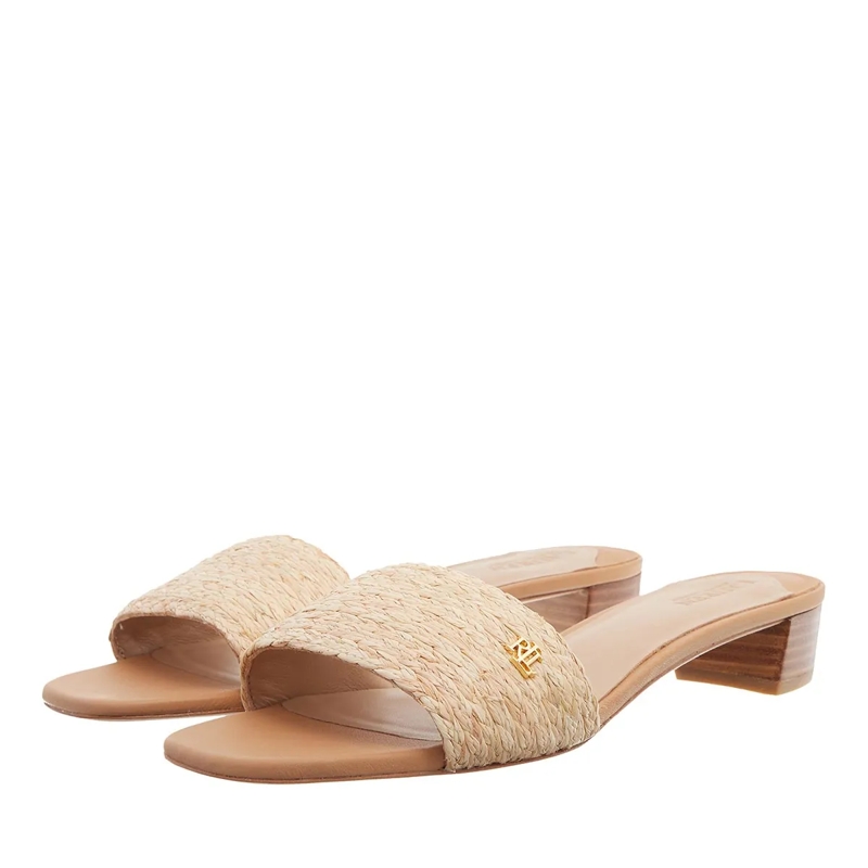 Lauren Ralph Lauren Sandalen Fay Sandals Flat Sandal Natural(Image 3)