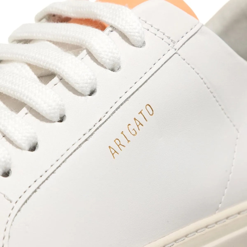 Axel Arigato Low-Top-Sneaker Clean 90 Triple Sneaker White/Orange(Image 8)
