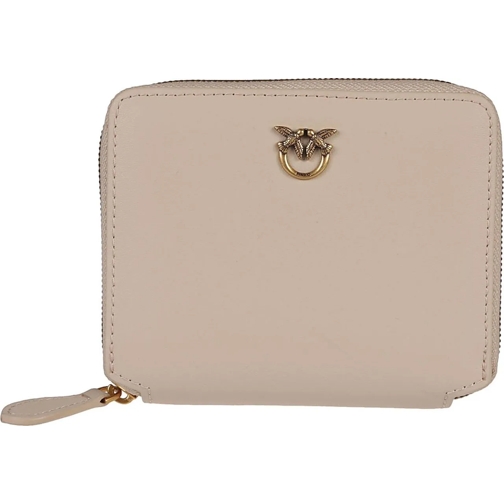 Pinko Portemonnee Taylor Zip Around Wallet Nude & Neutrals beige