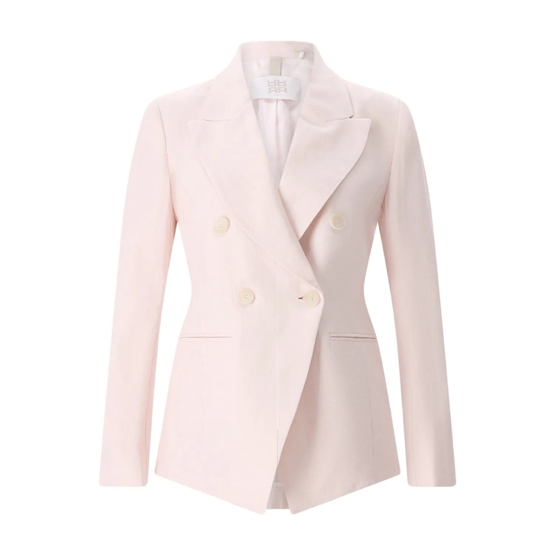 Riani Blazer Zweireihiger Blazer pink