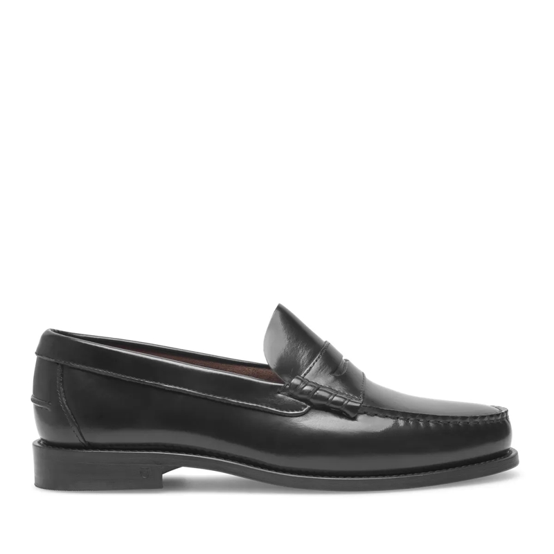 Henry Stevens Monkstraps Loafer Hunter M PL schwarz