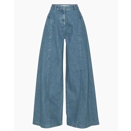 Remain REMAIN Weite Denimhose mit Falten mehrfarbig 