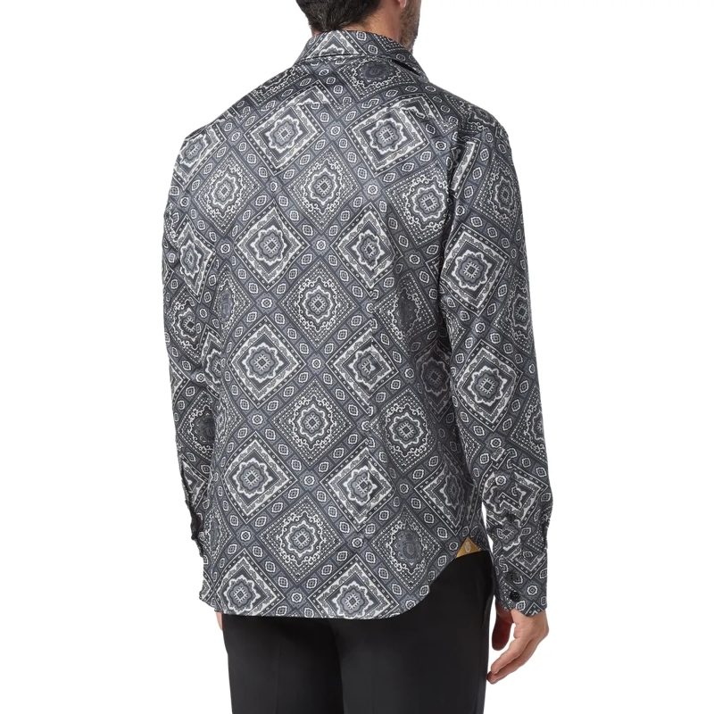 BILLIONAIRE Hemd Hemd Paisley schwarz(Image 2)