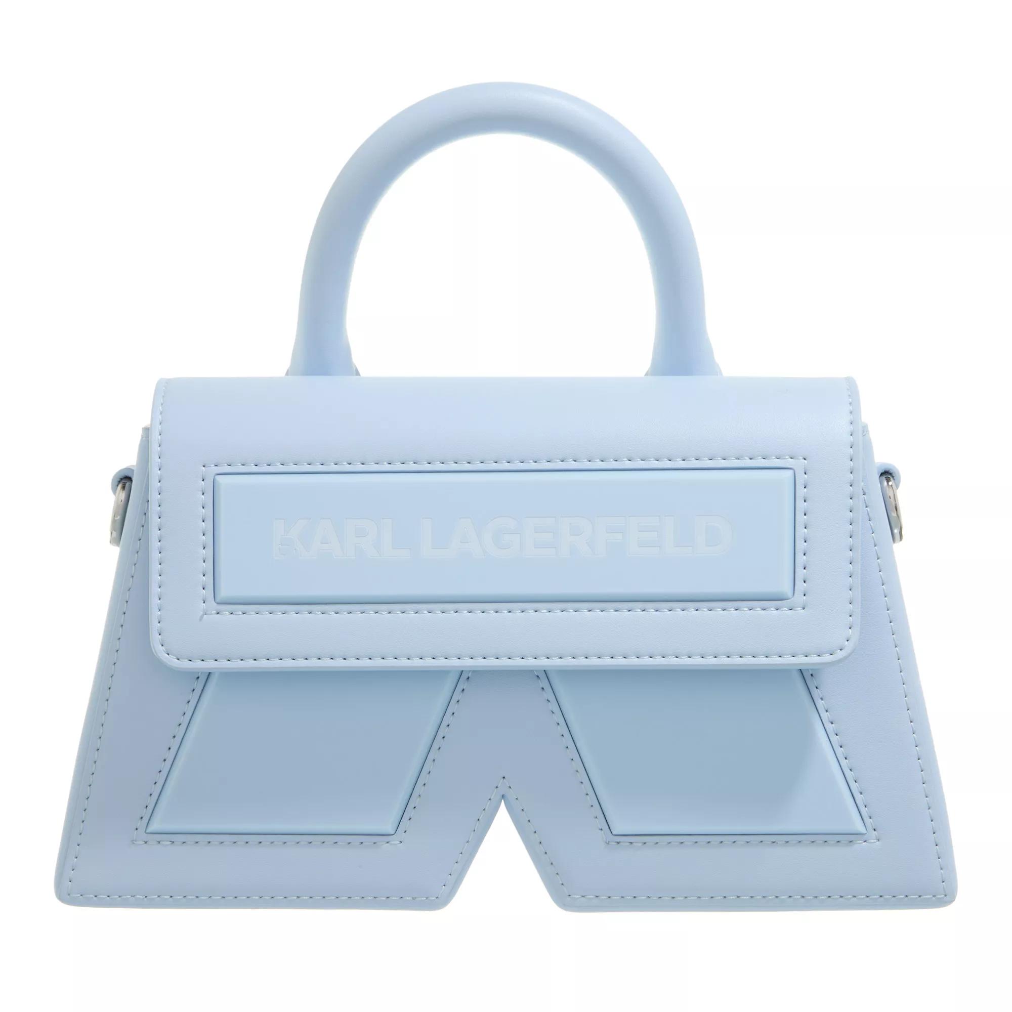 Karl Lagerfeld Crossbody Bags - Icon K Cb Leather - Gr. unisize - in Blau - für Damen