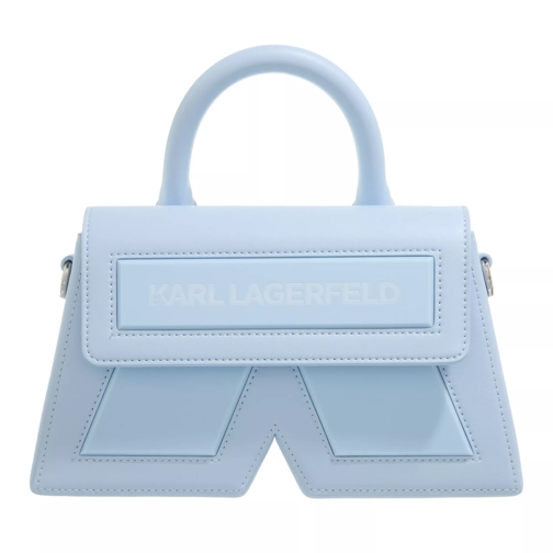Karl Lagerfeld Icon K Cb Leather Arctic Blue Cross body-väskor