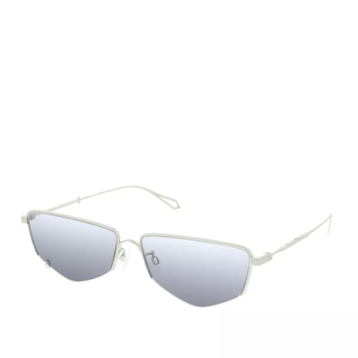 McQ MQ0271SA-001 60 Sunglasses Silver-Silver-Grey Lunettes de soleil