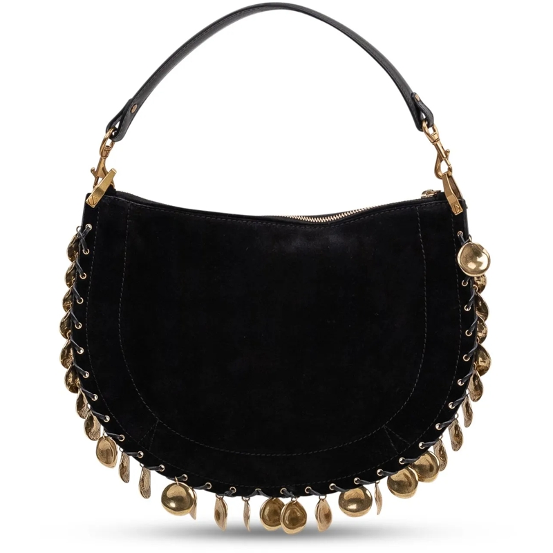 Isabel Marant Schultertasche Borsa Oskan Soft Zip schwarz(Image 4)