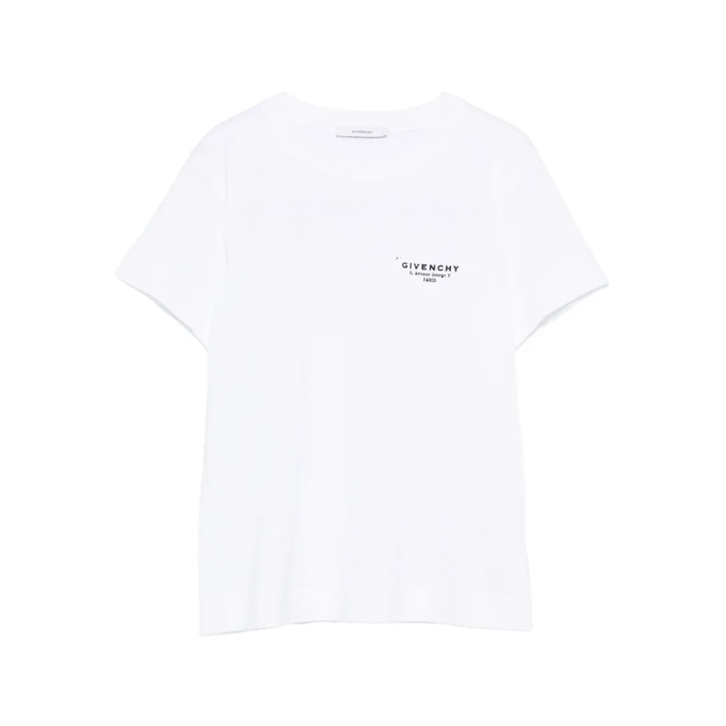 Givenchy T-shirt Relaxed White Cotton T-Shirt White