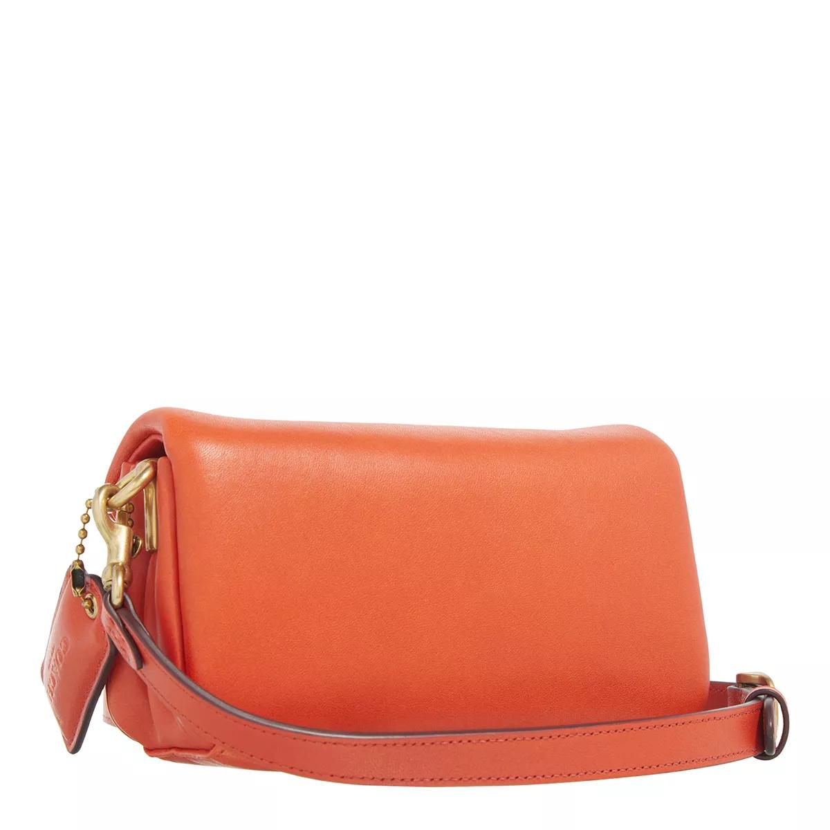 11767 COACH Tabby Pillow Shoulder Bag CANDIED ORANGE