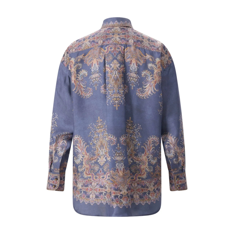 Zimmermann T-shirt 9676TF261 VALIANT RELAXED SHIRT Zimmermann mehrfarbig(Image 2)