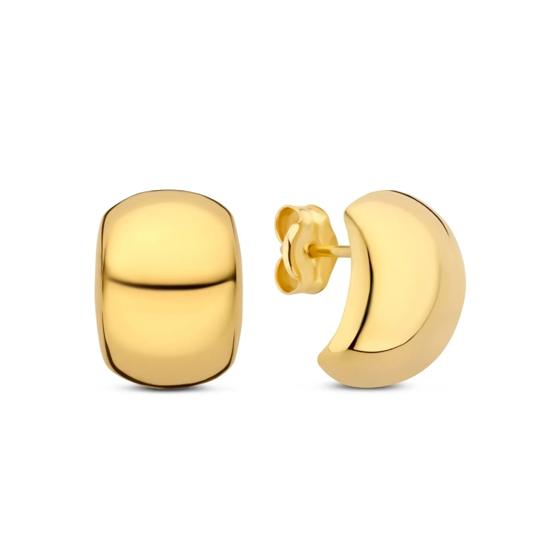 Isabel Bernard Boucles d'oreilles à tige Rivoli Morgane 585 Gold Ohrringe Gold