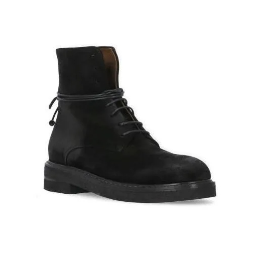 Marsèll Botte Parrucca Combat Boots Black