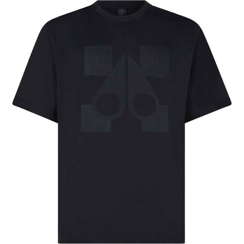 Moose Knuckles T-shirt Finchley Tee Black schwarz