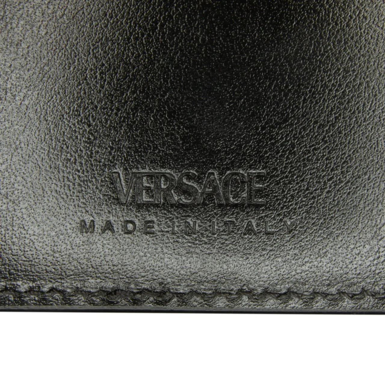 Thumbnail - Versace Portemonnaie - La Greca Small Wallet - Gr. unisize - in Schwarz - für Damen