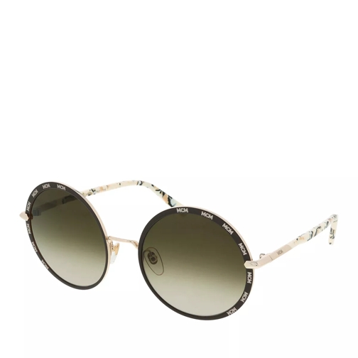 MCM MCM127S Shiny Gold/Brown Sunglasses