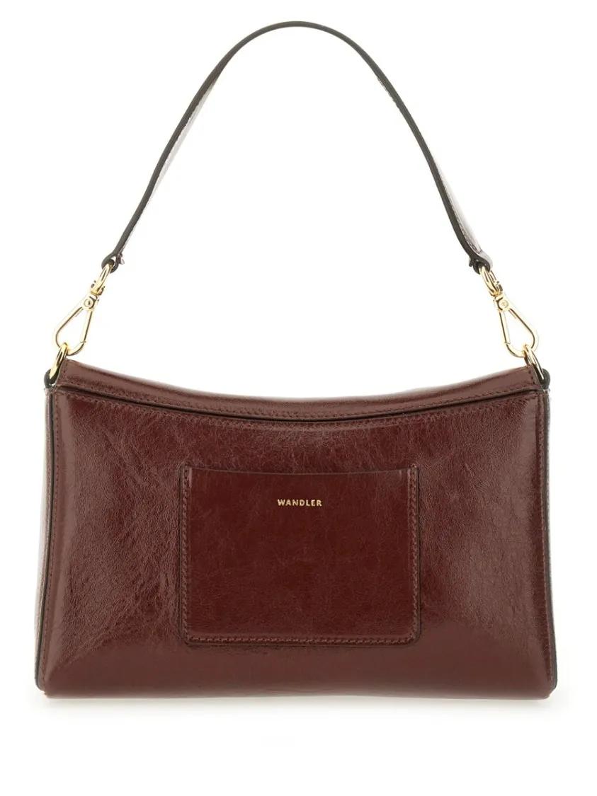 Wandler Hobo bags Leather "Oscar" Bag in bruin