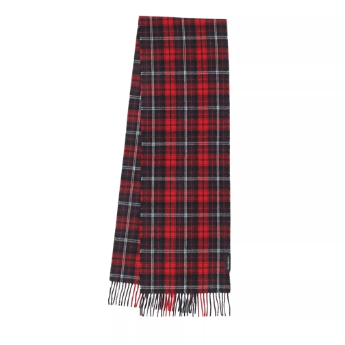 Tommy Hilfiger Uptown Wool Scarf Check Red Check Wool Scarf