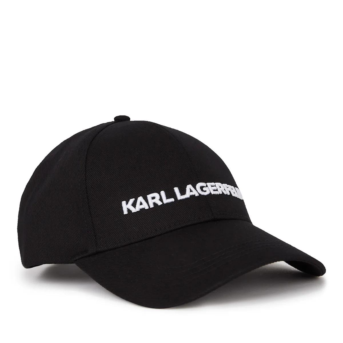 Karl Lagerfeld Caps & Mützen - K/ESSENTIAL KAPPE - Gr. ONE SIZE - in Schwarz - für Damen
