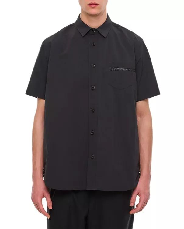 Sacai - Rip Stop Shirt - Größe 1 - black