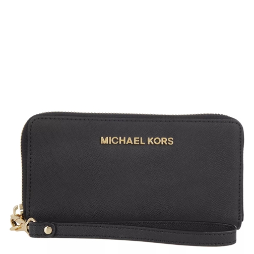 MICHAEL Michael Kors Wristlets LG Coin Multifunctional Phone Case Black Sac pour téléphone portable