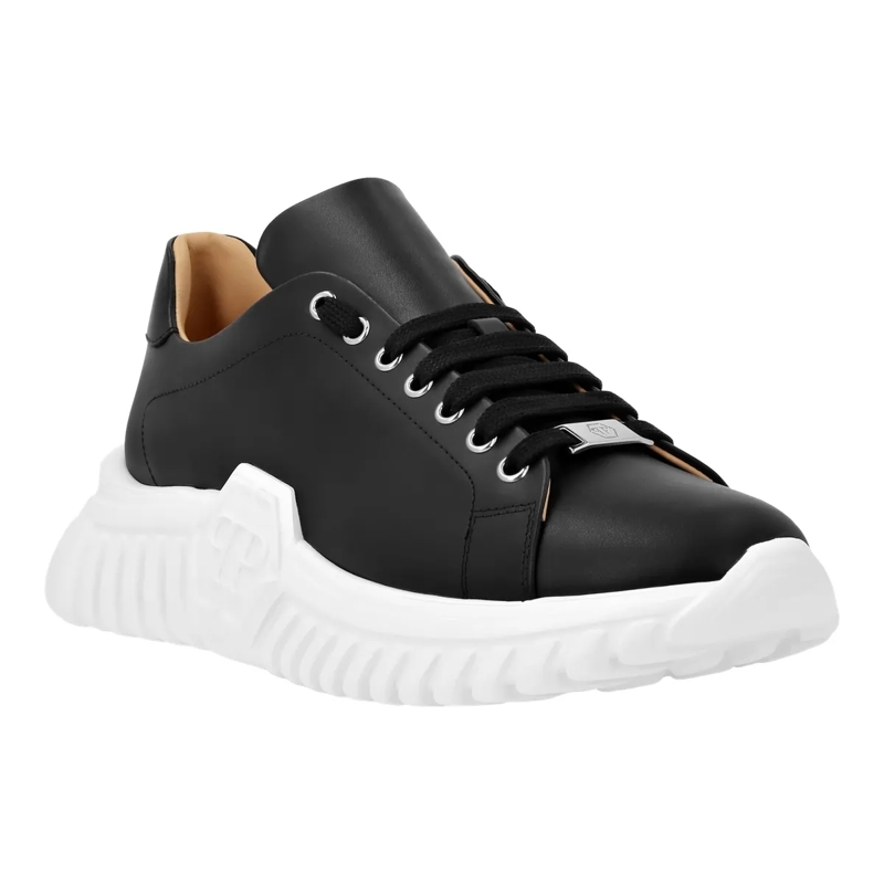 Philipp Plein Low-Top-Sneaker Runner Sneaker Supersonic schwarz