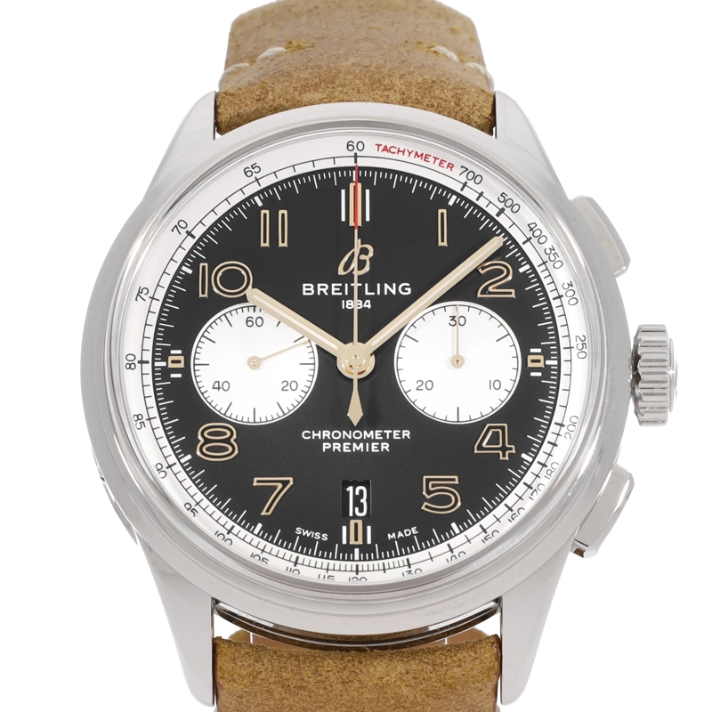 Breitling Automatikuhr Premier Schwarz