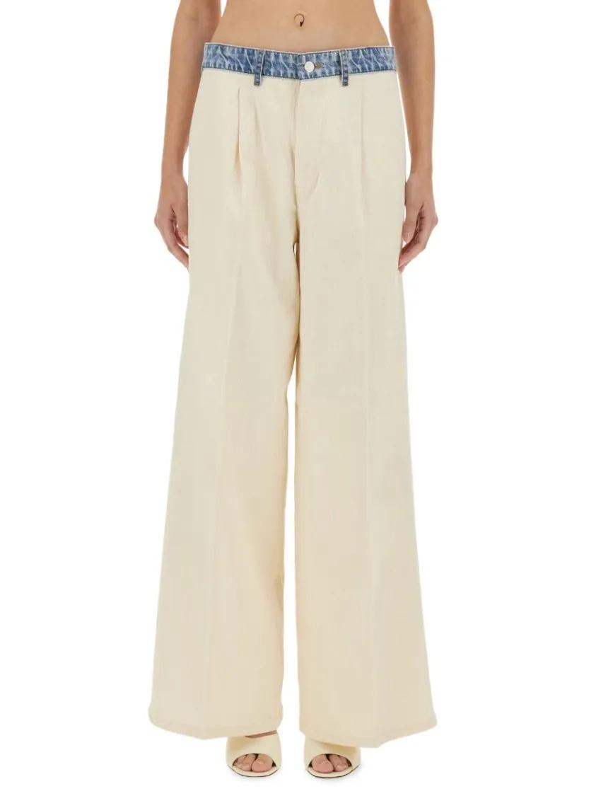 Thumbnail - Moschino - "Urban" Pants - Größe 38 - beige