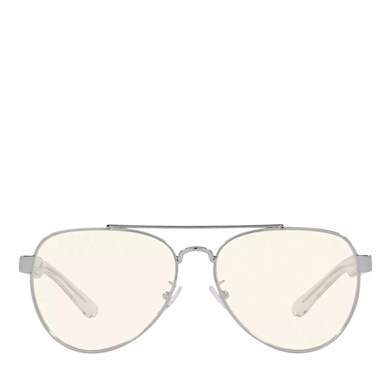 Tory Burch Brille Blue Blocker 0TY6070 Shiny Silver Metal(Image 3)