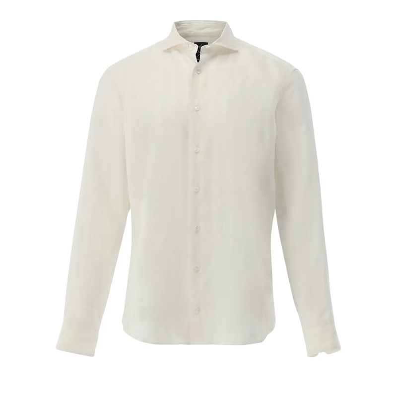 VAN LAACK Hemd Hemd Tailor Fit Druck beige