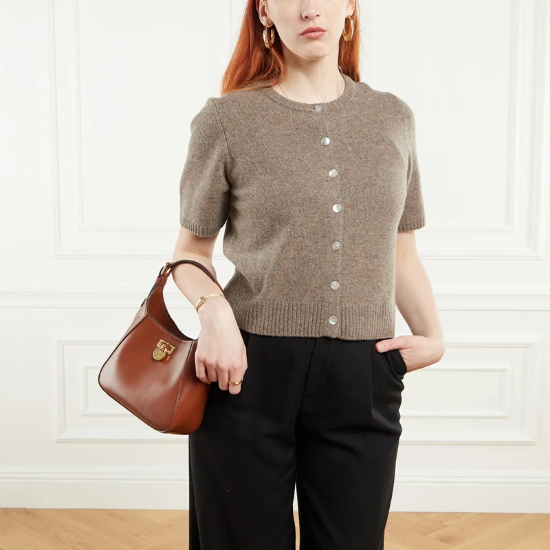 Lauren Ralph Lauren Schultertasche Tanner Sm Sh-Shoulder Bag-Small Lauren Tan(Image 2)