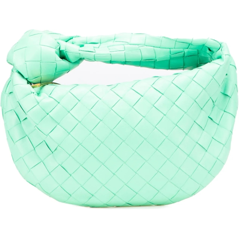 Bottega Veneta Sac à bandoulière Mini Nappa Intrecciato Jodie grün