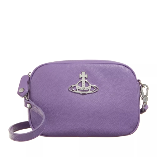 Vivienne Westwood Anna Camera Bag Purple Crossbody Bag