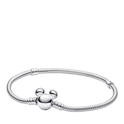 Pandora Disney snake chain sterling silver bracelet with M No Color Bracelet