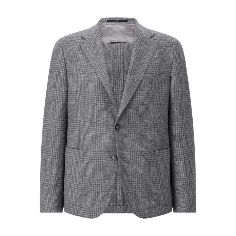 Dressler  Sakko aus Woll-Kaschmir-Mix Grau