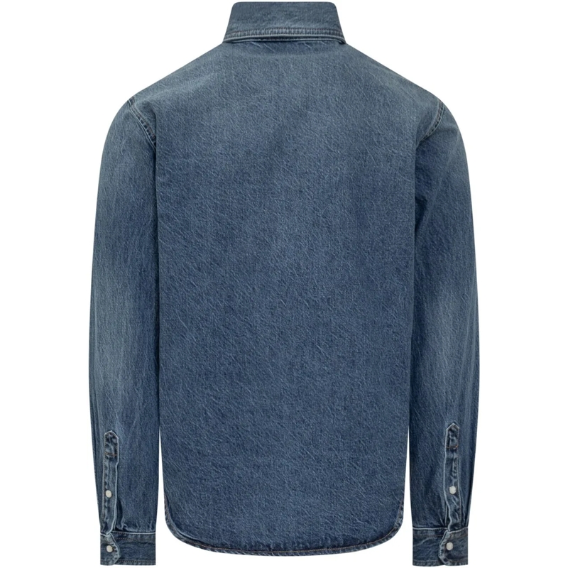 Versace Veste en jean Giacca in Denim blau(Image 2)