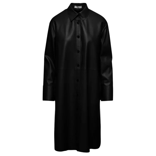 Antonelli Elia Leather Coat Black 